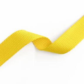Popruh 2,5 cm yellow