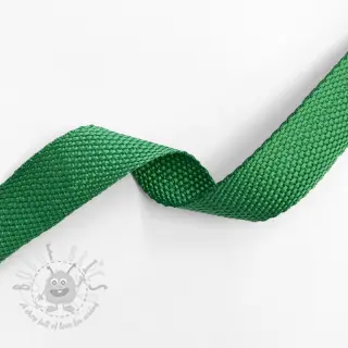 Taśma parciana 2,5 cm grass green