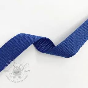 Taśma parciana 2,5 cm cobalt