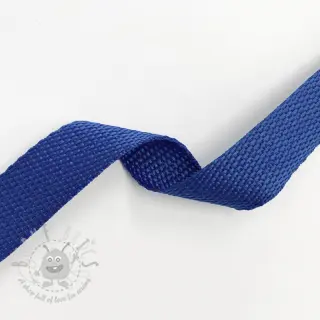 Taśma parciana 2,5 cm cobalt