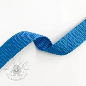 Taśma parciana 2,5 cm aqua