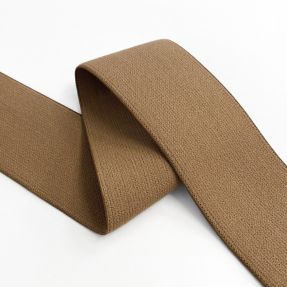 Guma hladká 4 cm brown