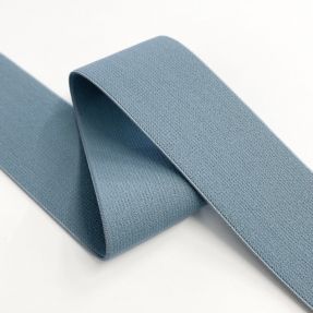 Guma hladká 4 cm steel blue