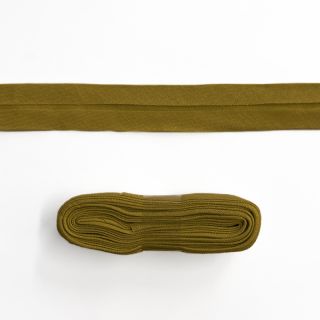 Lemovací prúžok bavlna - 3 m golden brown