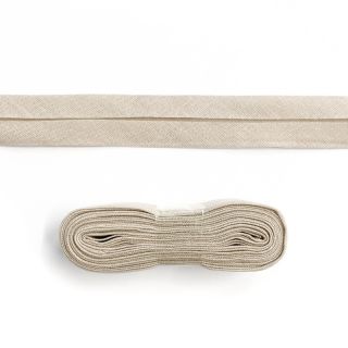 Lemovací prúžok bavlna - 3 m sand