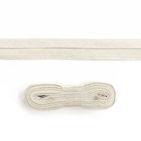 Lemovací prúžok bavlna - 3 m off white