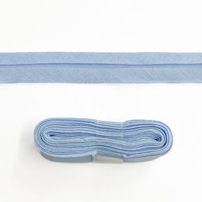 Lemovací prúžok bavlna - 3 m old blue
