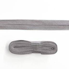 Lemovací prúžok bavlna - 3 m light grey