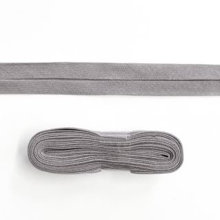 Lemovací prúžok bavlna - 3 m light grey