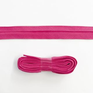 Lemovací prúžok bavlna - 3 m fuchsia