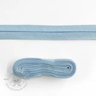 Lamówka bawełniana - 3 m light blue