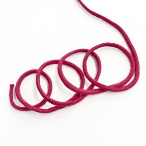 Bawełniany sznurek 3 mm fuchsia