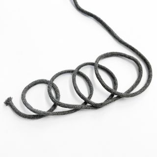 Bawełniany sznurek 3 mm dark grey