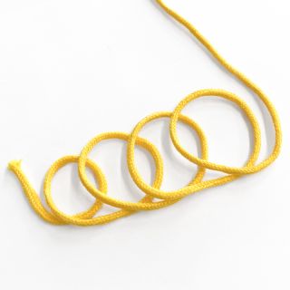 Bawełniany sznurek 3 mm yellow