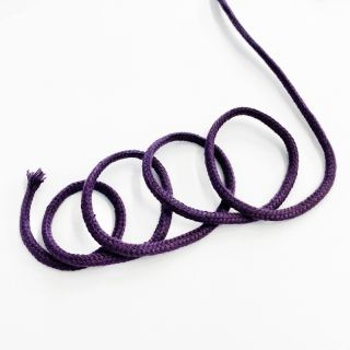 Bawełniany sznurek 3 mm purple