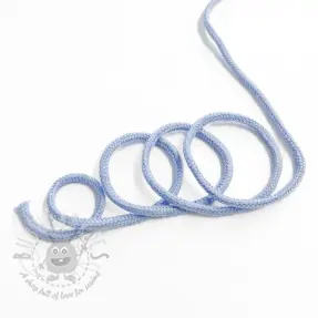 Bawełniany sznurek 3 mm light blue