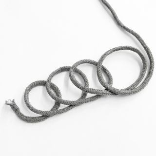 Bawełniany sznurek 3 mm middle grey