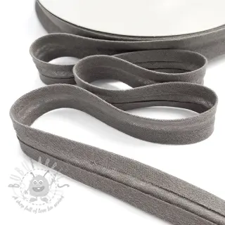 Lamówka podwójna gaza warm grey