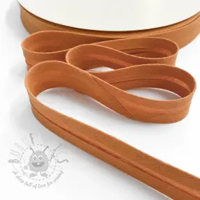 Lamówka podwójna gaza caramel