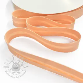 Lamówka podwójna gaza peach