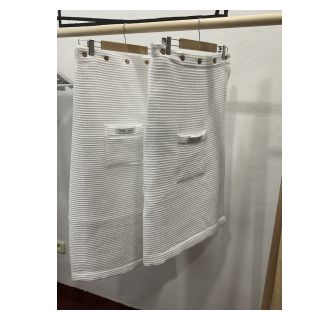 Bawełna wafl white