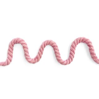 Bavlnená šnúra točená 8 mm pink