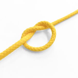 Bawełniany sznurek 5 mm lemon