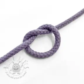 Sznurek bawełniany 5 mm lavender