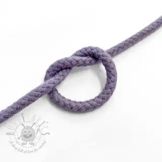 Sznurek bawełniany 5 mm lavender