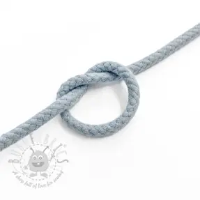 Sznurek bawełniany 5 mm cloud blue