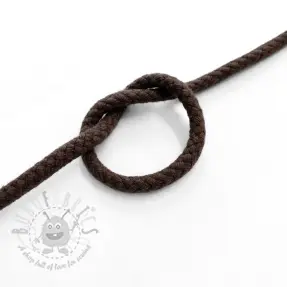 Bawełniany sznurek 5 mm dark mocha