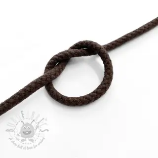 Bawełniany sznurek 5 mm dark mocha