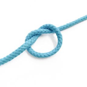 Bawełniany sznurek 5 mm ocean blue