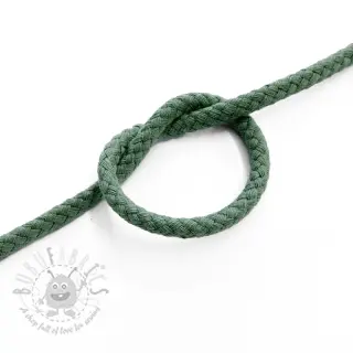 Sznurek bawełniany 5 mm old green