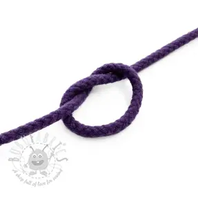 Sznurek bawełniany 5 mm purple
