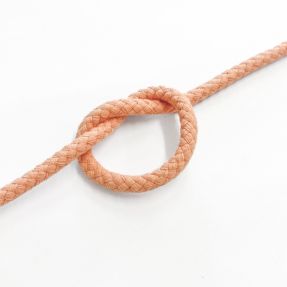 Bavlnená šnúra 5 mm peach