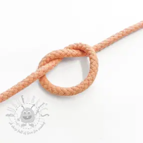 Sznurek bawełniany 5 mm peach