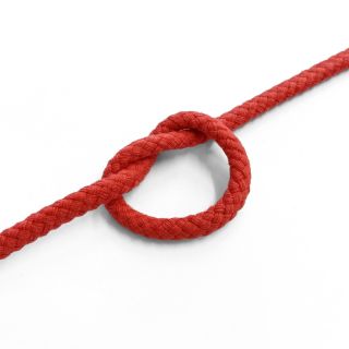Sznurek bawełniany 5 mm red