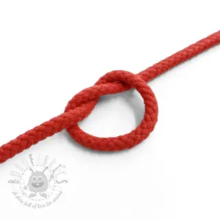Sznurek bawełniany 5 mm red