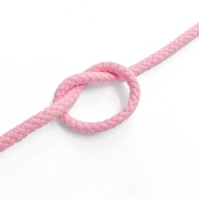Bavlnená šnúra 5 mm pink