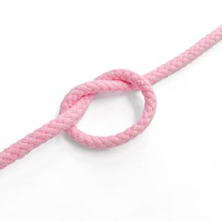 Sznurek bawełniany 5 mm pink