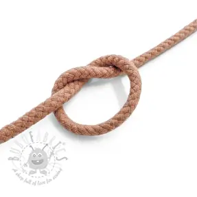 Sznurek bawełniany 5 mm salmon