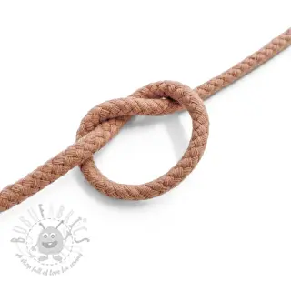 Sznurek bawełniany 5 mm salmon