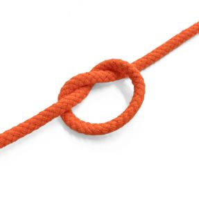 Sznurek bawełniany 5 mm orange