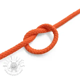 Sznurek bawełniany 5 mm orange