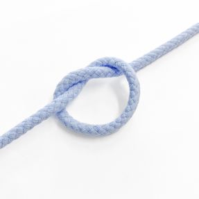 Sznurek bawełniany 5 mm light blue