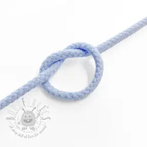Sznurek bawełniany 5 mm light blue