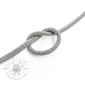 Sznurek bawełniany 5 mm light grey
