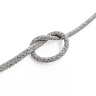 Sznurek bawełniany 5 mm light grey
