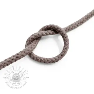 Sznurek bawełniany 5 mm mauve